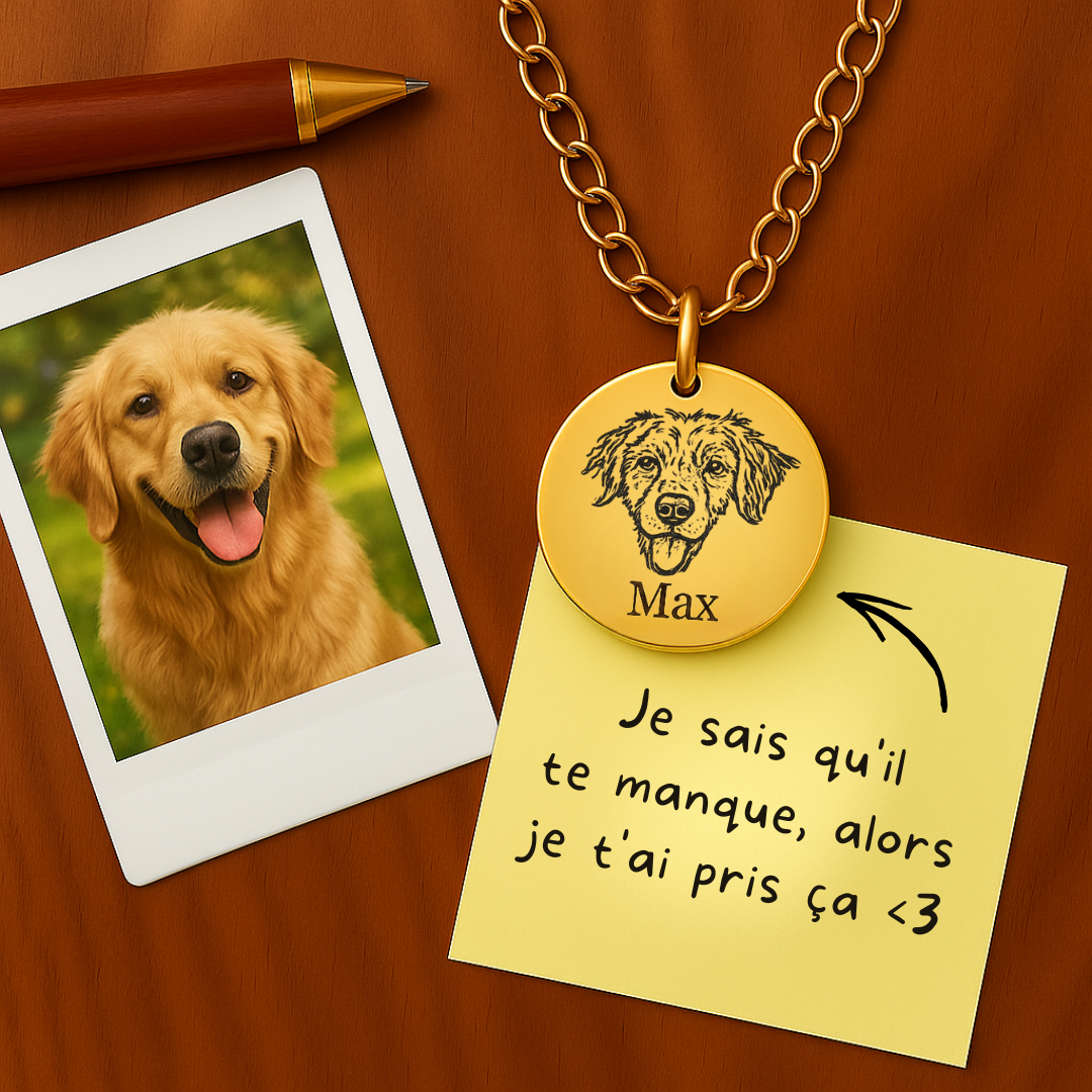 Collier Portrait Animal