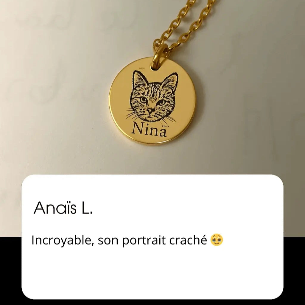 Collier Portrait Animal
