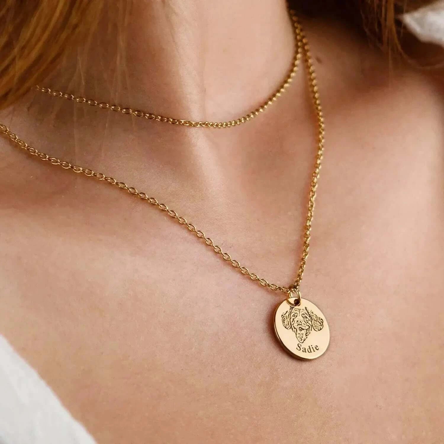 Collier personnalisé - Précieux Câlin