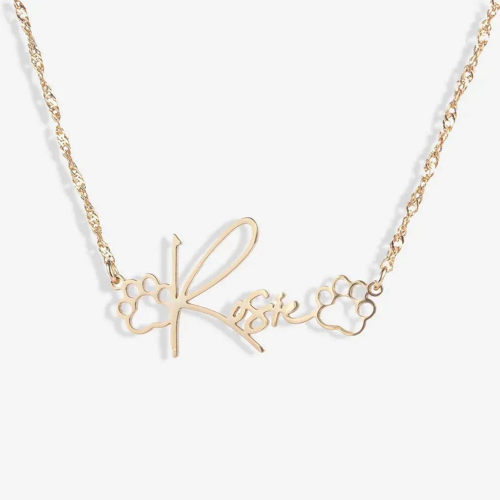 Collier Nom Animal - Précieux Câlin