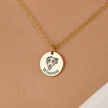 Collier Portrait Animal